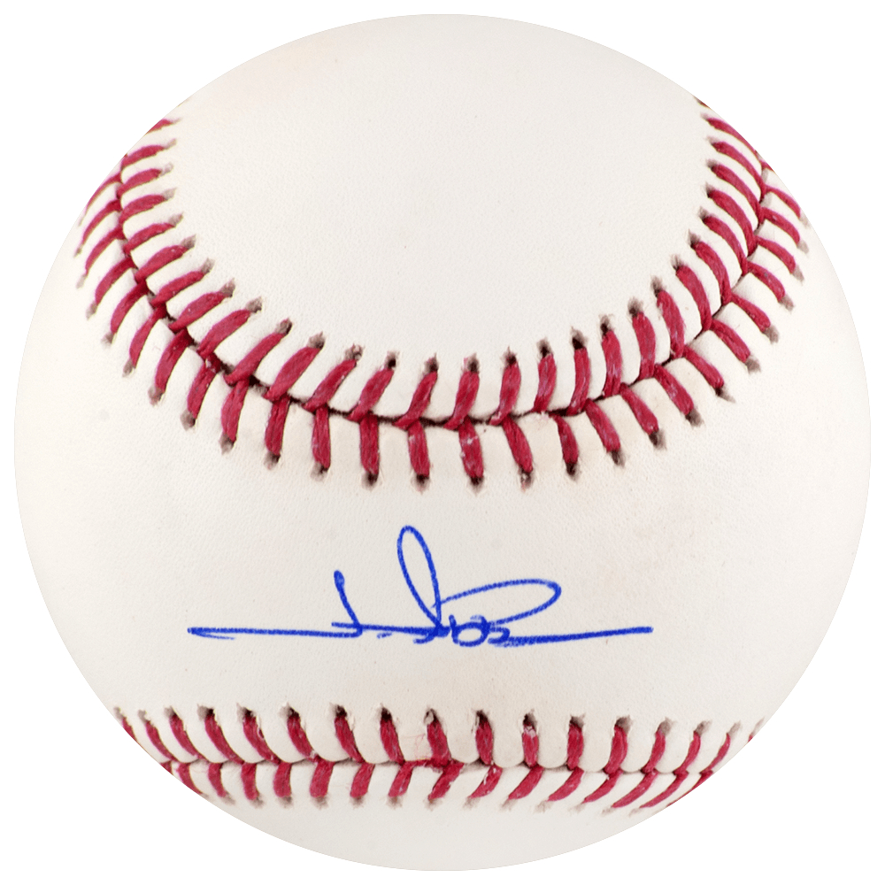ABBBSB100 Jim Abbott Signed Rawlings Official MLB Baseball