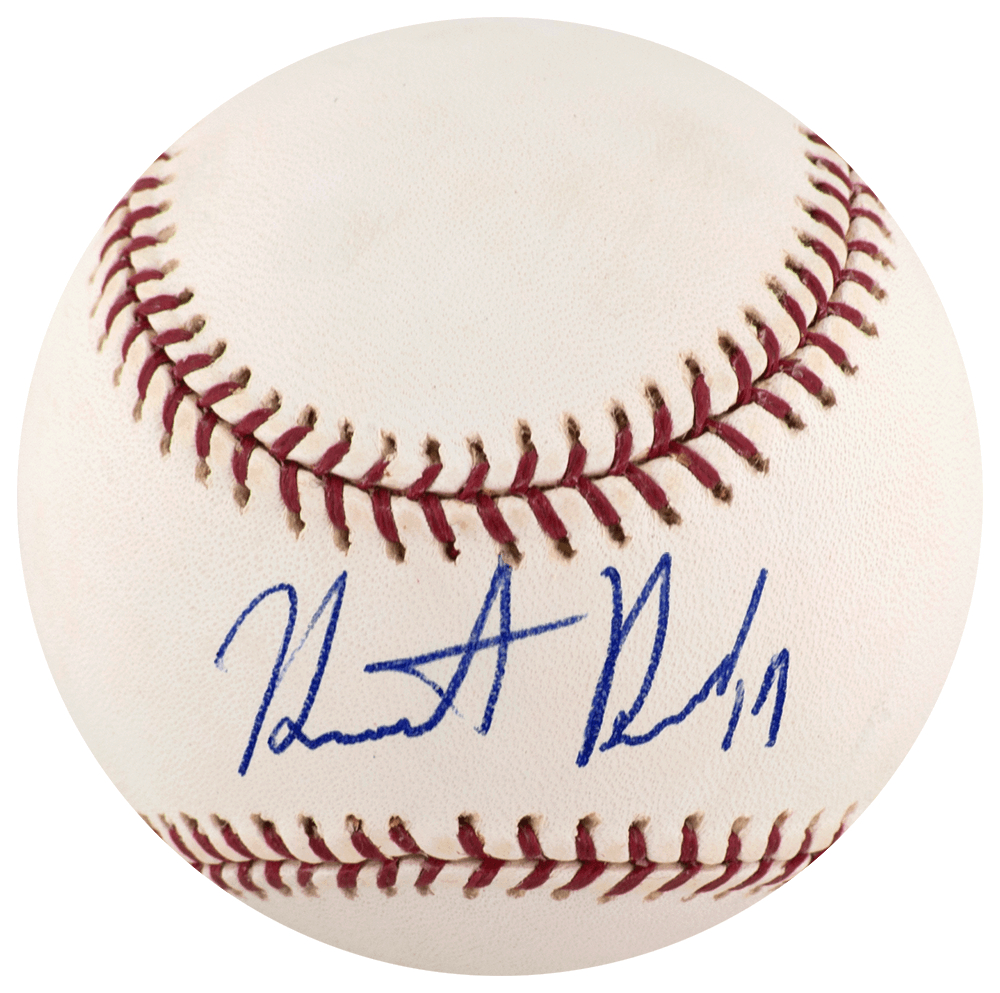 BELBSB120 Heath Bell Signed Rawlings Selig MLB Baseball