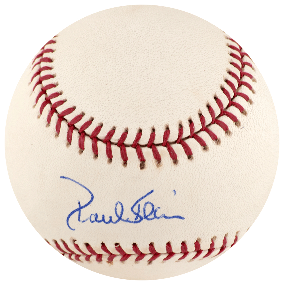 BLABSB110TW Paul Blair Signed Rawlings Selig MLB Baseball