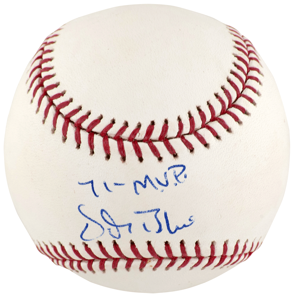 BLUBSB114TW Vida Blue Signed Rawlings Selig MLB Baseball with 71 MVP