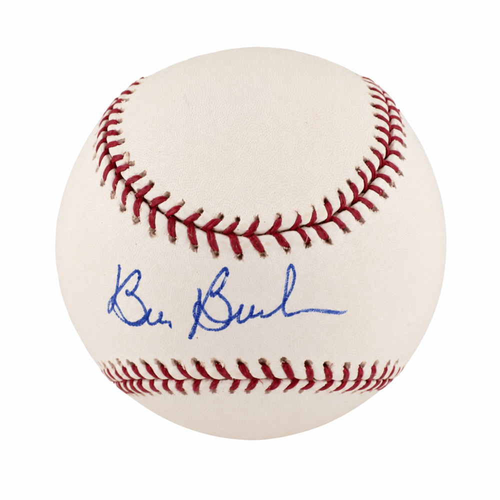 BUCBSB100TW Bill Buckner Signed Rawlings Selig MLB Baseball