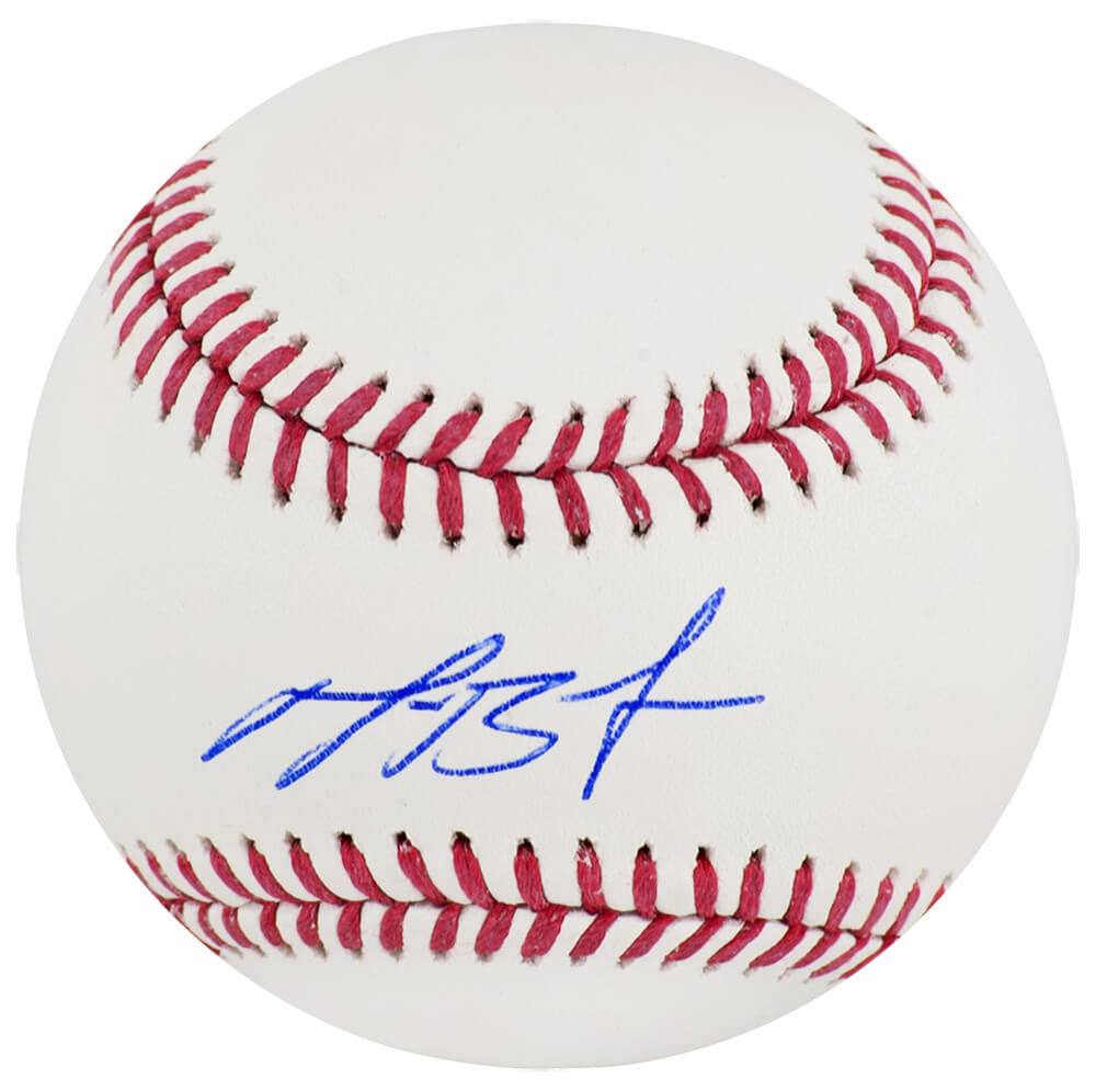 BUSBSB100 Michael Busch Signed Rawlings Official MLB Baseball