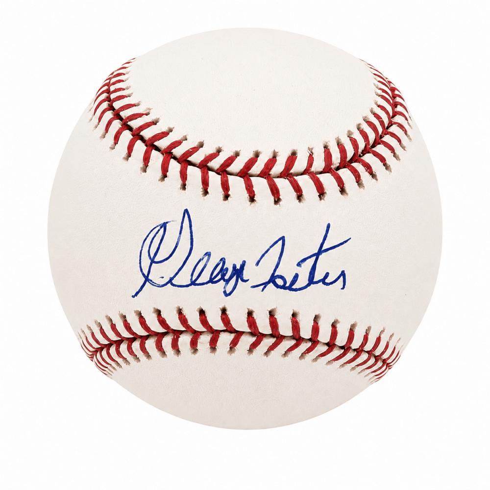 FOSBSB102 George Foster Signed Rawlings Selig MLB Baseball