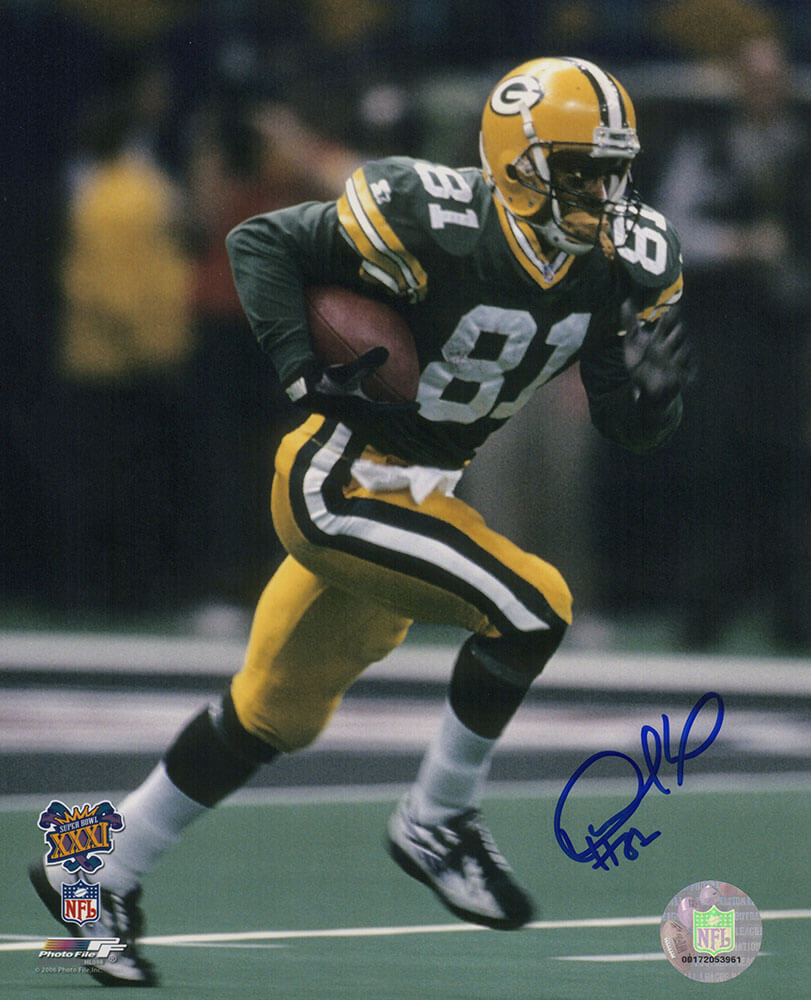 HOW08P303 8 x 10 in. Desmond Howard Signed Green Bay Packers Super Bowl XXXI Kick Return Photo