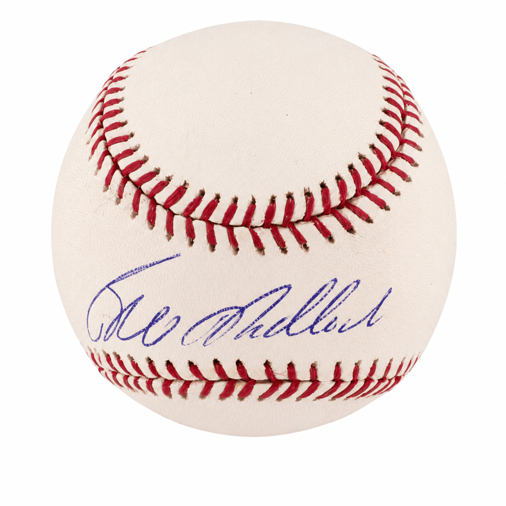 MADBSB133 Bill Madlock Signed Rawlings Selig MLB Baseball