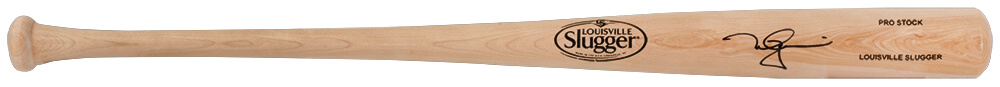 MCGBAT115 Mark McGwire Signed Louisville Slugger Blonde Baseball Bat