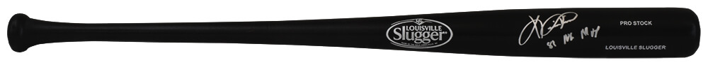 MITBAT102 Kevin Mitchell Signed Louisville Slugger Pro Stock Black Baseball Bat with 89 NL MVP