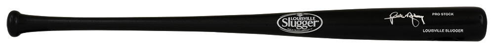 MONBAT122 Rick Monday Signed Louisville Slugger Pro Stock Black Baseball Bat