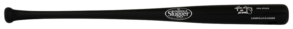 MONBAT123 Rick Monday Signed Louisville Slugger Pro Stock Black Baseball Bat with 2x All Star