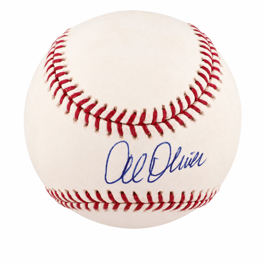 OLIBSB111TW Al Oliver Signed Rawlings Selig MLB Baseball