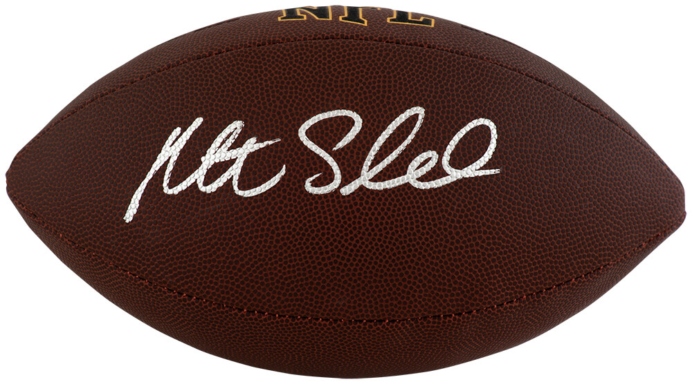 SCHFTB320 Matt Schaub Signed Wilson Super Grip Full Size NFL Football