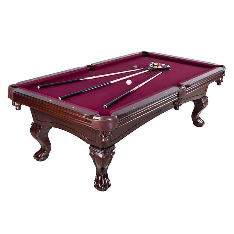 Picture of Carmelli NG2527 8 ft. Augusta Non Slate Pool Table&#44; Mahogany