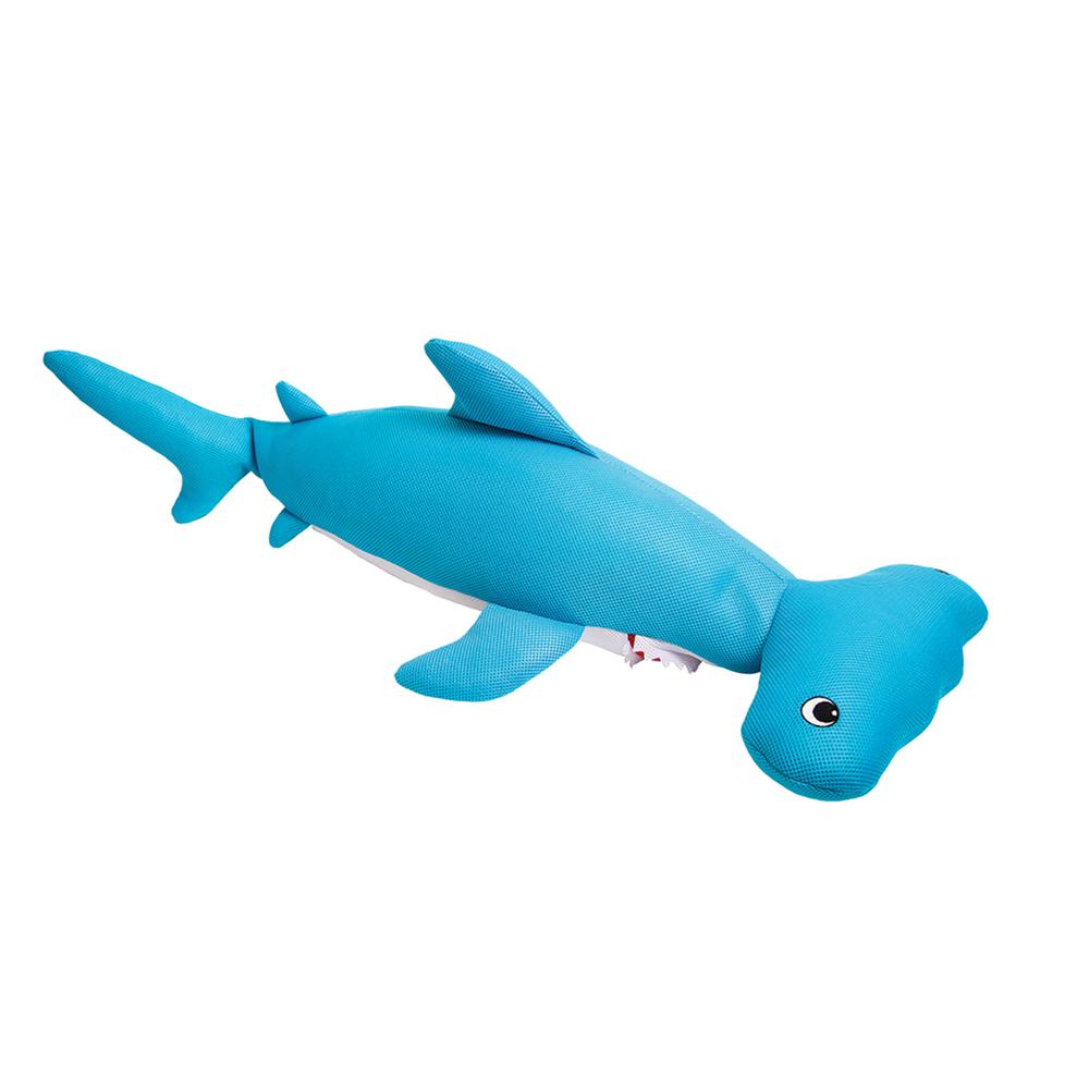 NT6116 Hammerhead Shark Animal Float Bean Bag for Swimming Pool -  Blue Wave