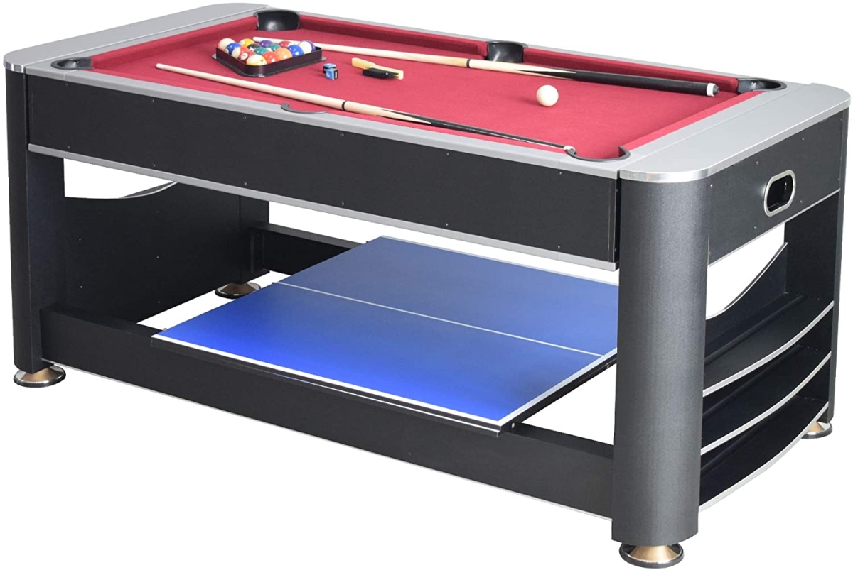 Picture of Blue Wave BG5001 6 ft. Triple Threat 3-in-1 Multi Game Table