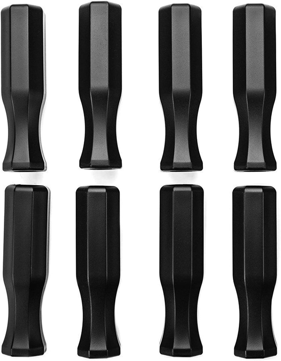 Picture of Blue Wave BG5007 Octagon Replacement Handles for Standard Foosball Tables&#44; Black