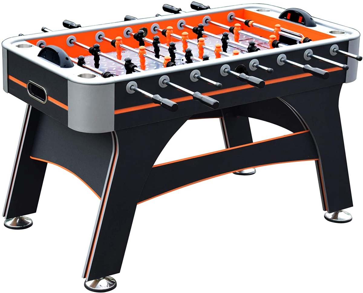 Picture of Blue Wave BG5012 56 in. Trailblazer Foosball Table&#44; Black & Orange