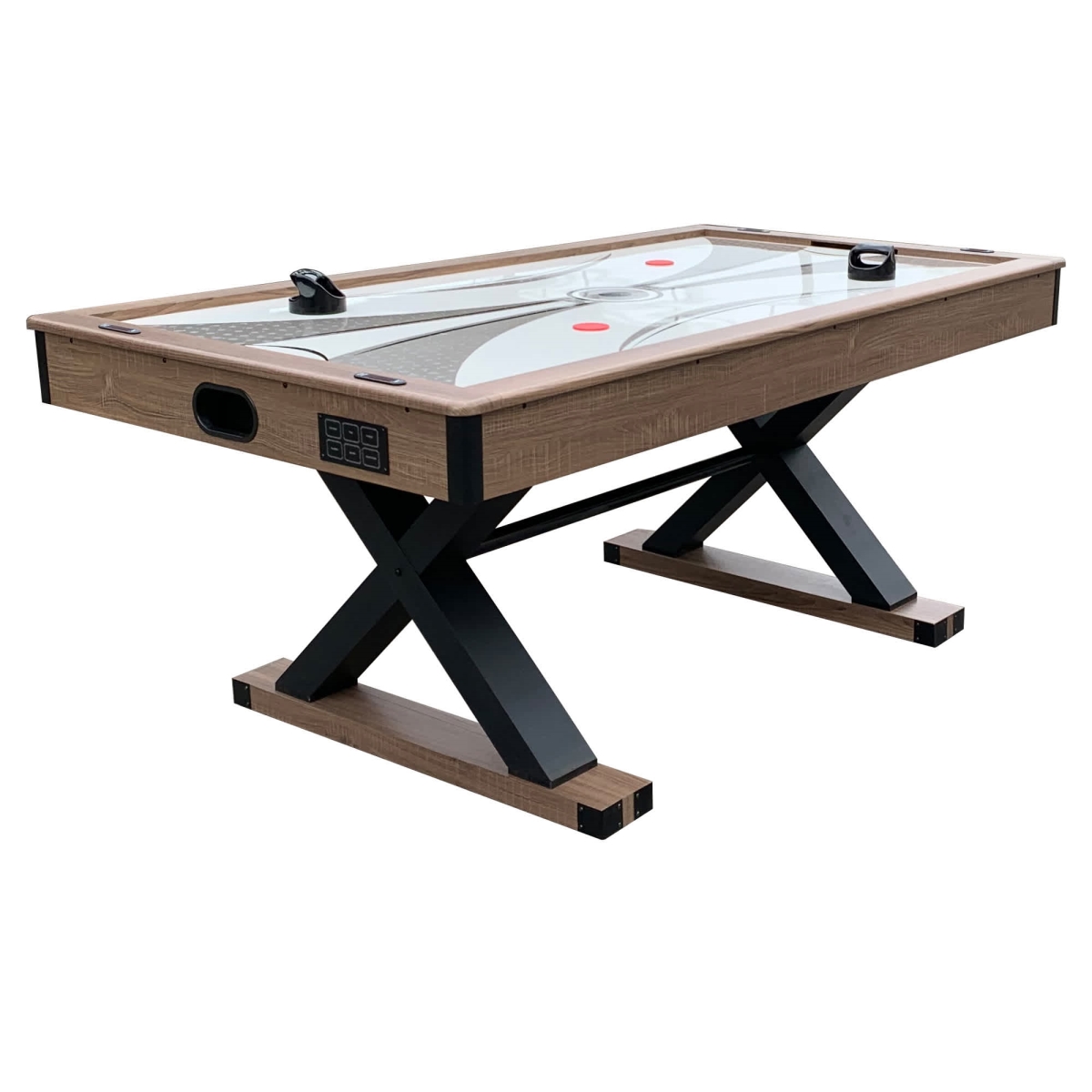 Picture of Blue Wave BG50337 6 ft. Excalibur Air Hockey Table with Table Tennis Top