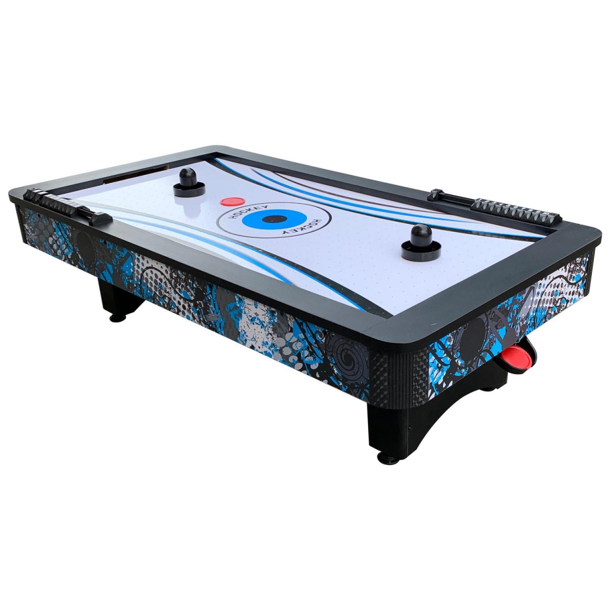 Picture of Blue Wave BG50361 42 in. Crossfire Air Hockey Table with Hanging Ball Hoop