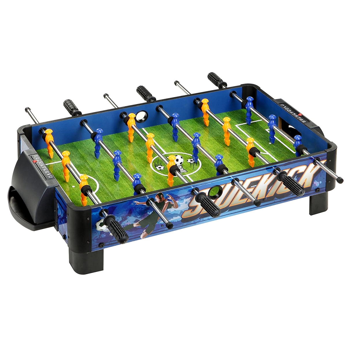 Picture of Blue Wave BG1028T 38 in. Sidekick Foosball Soccer Table for Tabletops&#44; Blue & Green