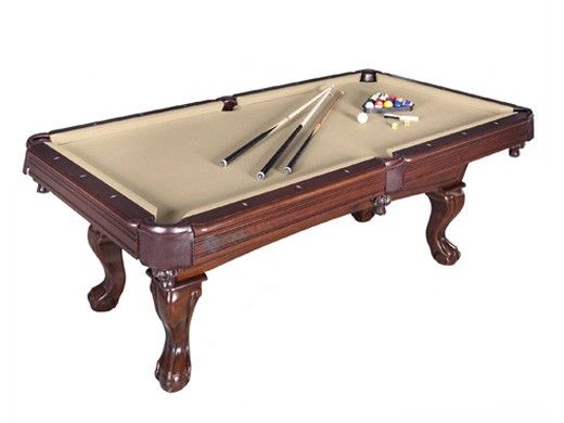 Picture of Blue Wave BG2670 8 ft. Non-Slate Pool Table&#44; Walnut & Camel