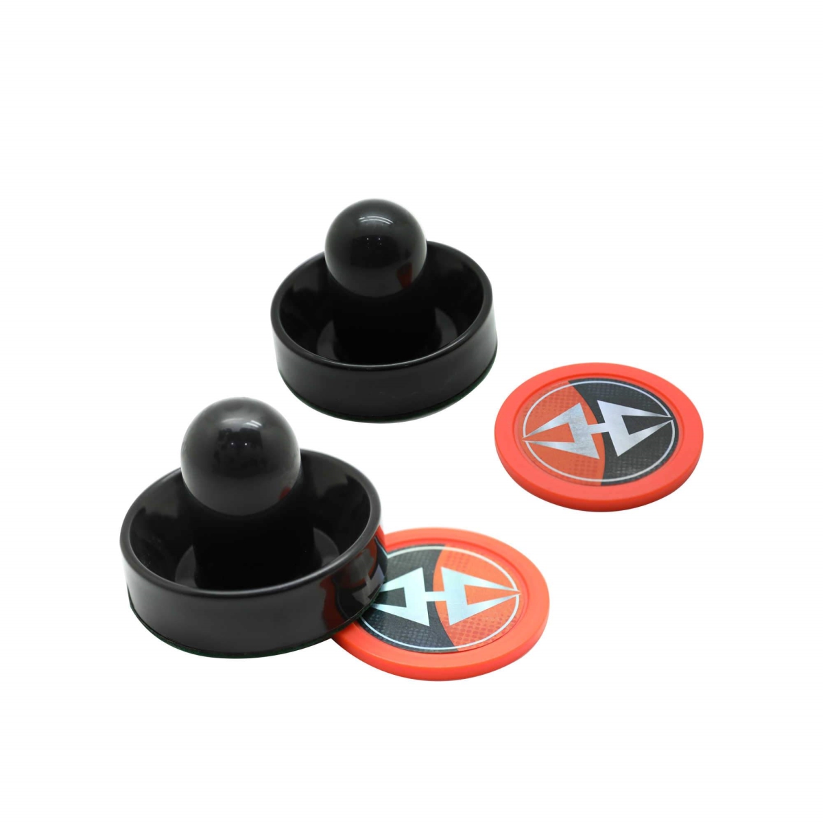 Picture of Blue Wave BG50383 Air Hockey 3 in. Strikers & 2.5 in. Puck Set&#44; Orange & Black