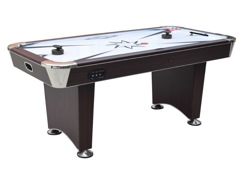 Picture of Blue Wave BG50388 6 ft. Midtown II Air Hockey Table with LED Scoring&#44; Dark Cherry