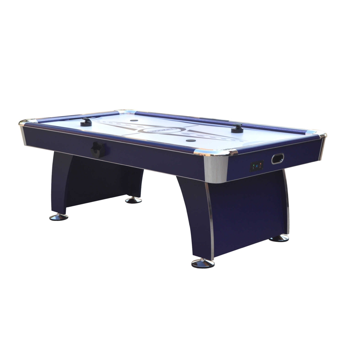 Picture of Blue Wave BG50389 7.5 ft. Phantom II LED Air Hockey Game Table