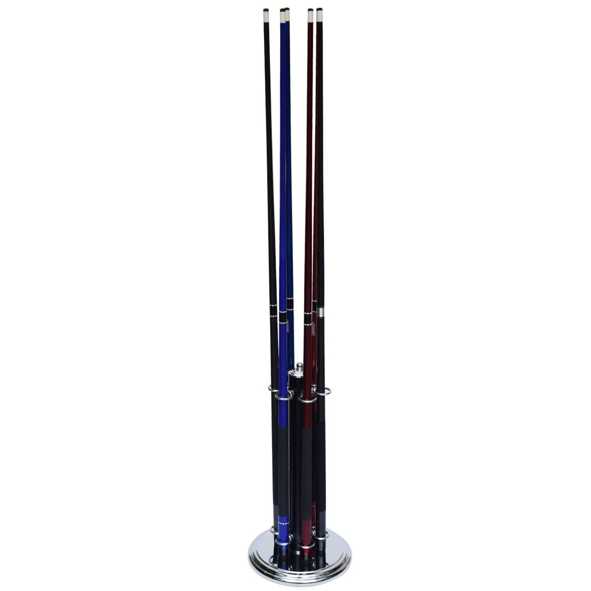 NG5002 Westmont Floor Pool Cue Rack, Black