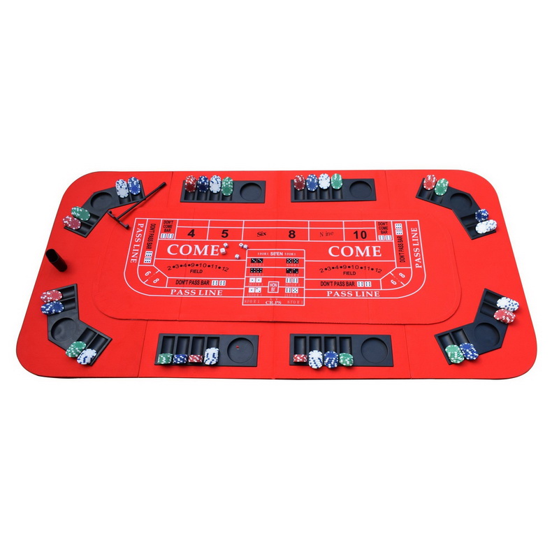 Picture of Blue Wave NG5006 No Limit 3-in-1 Portable Casino Table Top