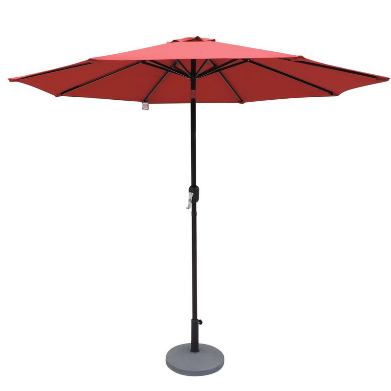 Picture of Blue Wave NU5422R 9 ft. Mirage Octagonal Market Umbrella&#44; Red Olefin Canopy