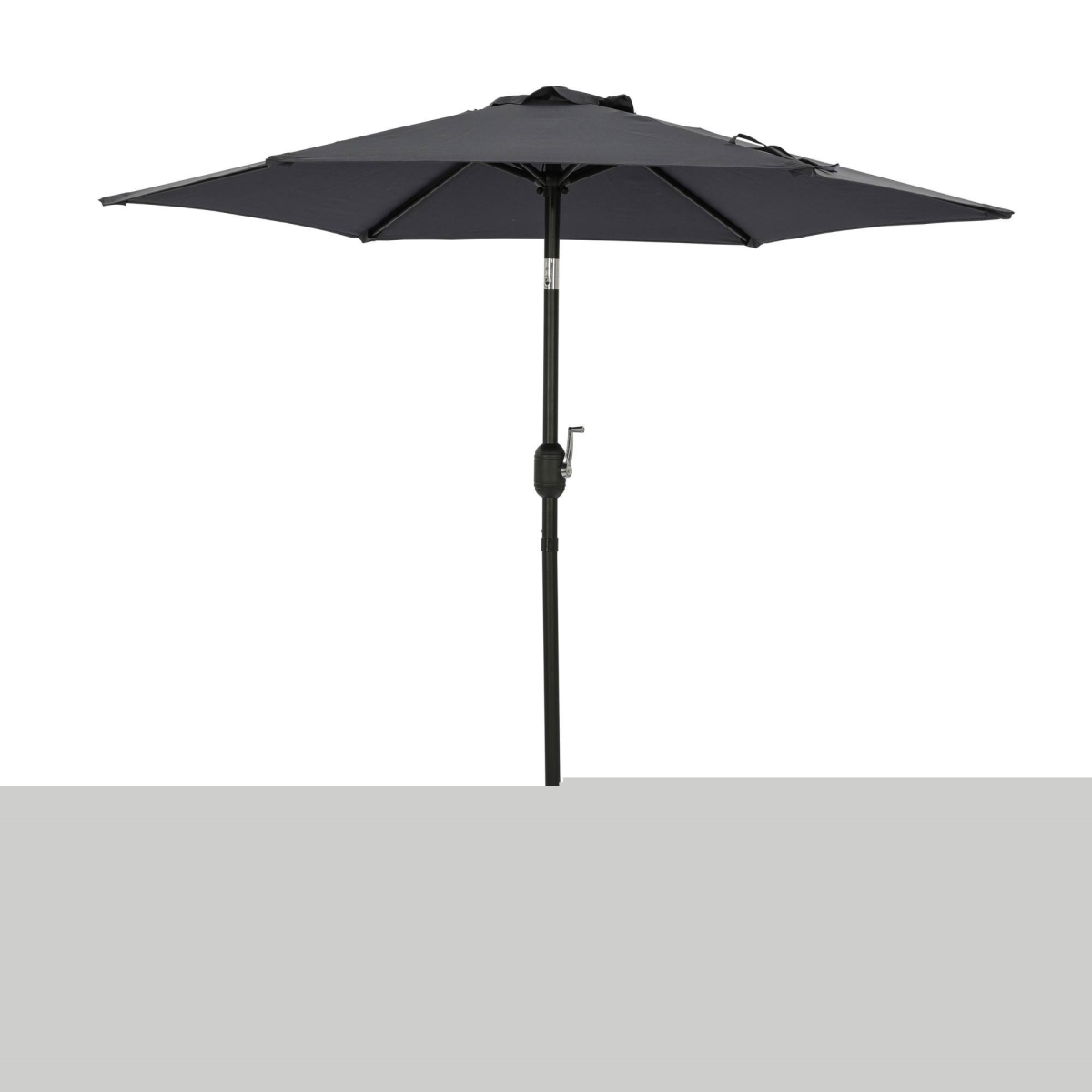 Picture of Blue Wave NU6827 7.5 ft. Bistro Polyester Hexagon Market Umbrella&#44; Slate Grey