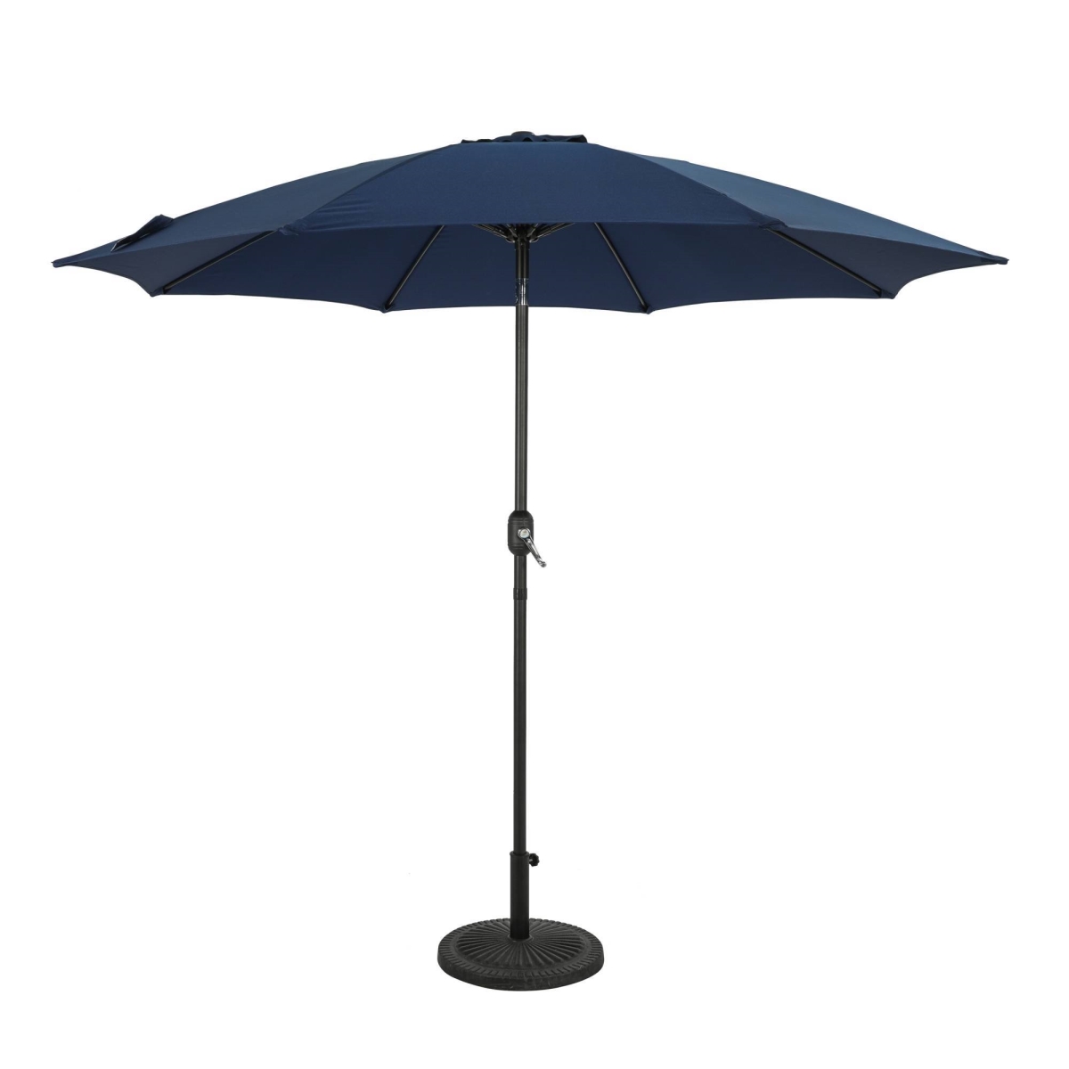 Picture of Blue Wave NU6836 9 ft. Parisian Octagonal Polyester Market Umbrella&#44; Navy Blue