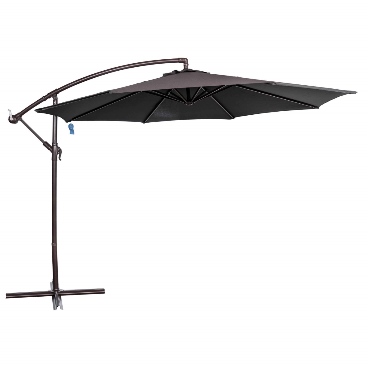 Picture of Blue Wave NU6887 10 ft. Breez-Tex Captiva Cantilever Spa Side Umbrella with Cover&#44; Black