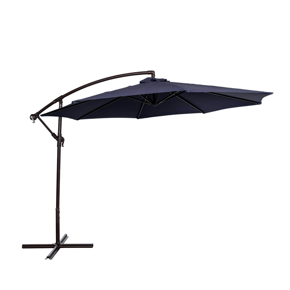Picture of Blue Wave NU6888 10 ft. Breez-Tex Captiva Cantilever Spa Side Umbrella with Cover&#44; Navy Blue