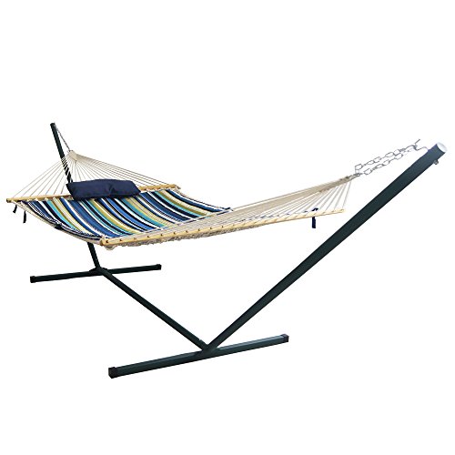 Picture of Blue Wave NU3110 15 ft. Island Retreat Hammock Set - Blue Cover