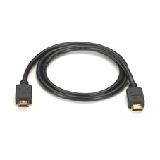 Picture of Black Box Network Services EVHDMI01T-001M 1 m HDMI to HDMI Cable&#44; PVC - Male