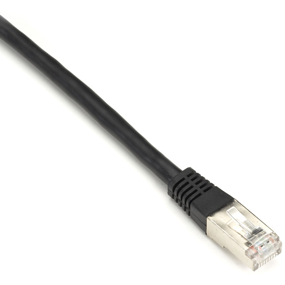 EVNSL0272BK-0005 CAT6 250-MHz Shielded Stranded Patch Cable SSTP - 26 AWG, Black - 5 ft.