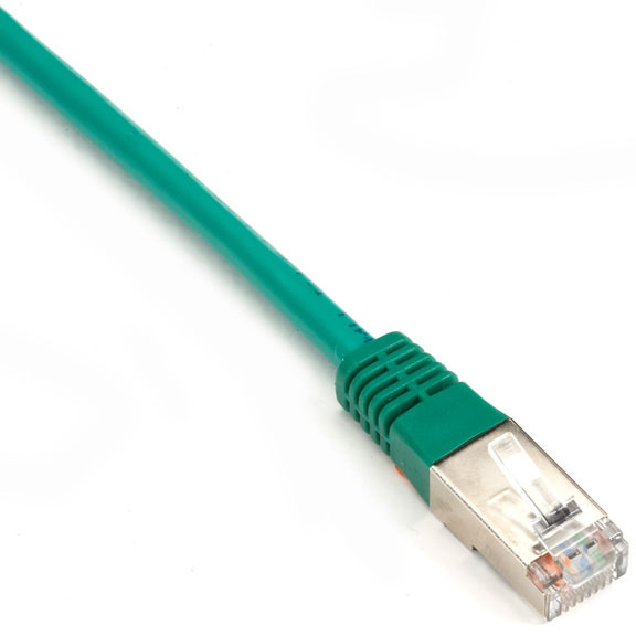 CAT6 250-MHz Shielded Stranded Patch Cable SSTP - 26 AWG, Green - 3 ft.
