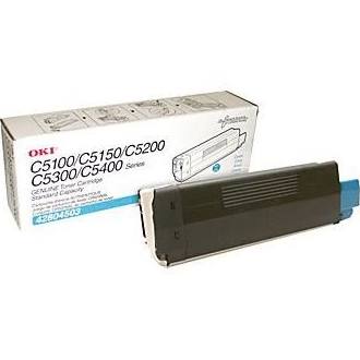 Picture of Oki 46490620 Black Toner Cartridge - 6800 Pages