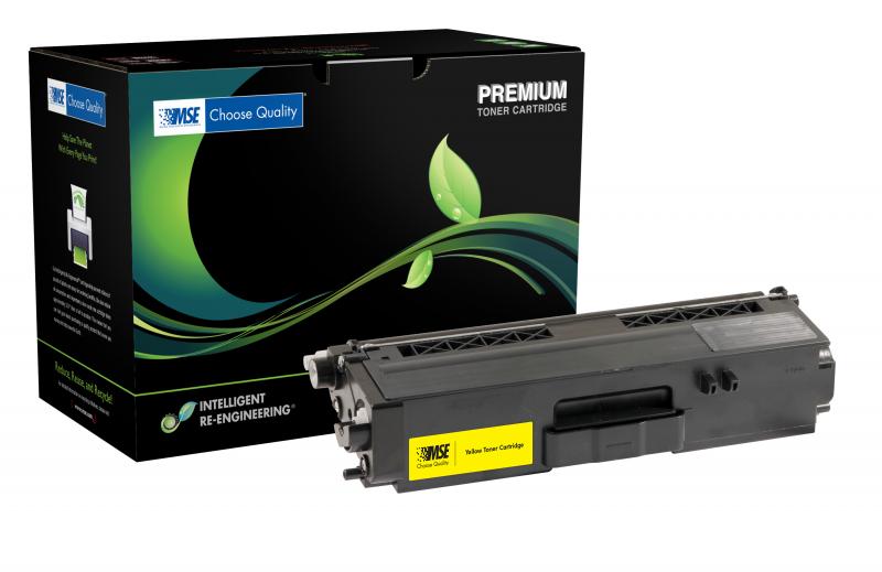 Picture of MSE MSE020333214 OEM 1500 Standard Yield Compatible Toner Brother, Yellow