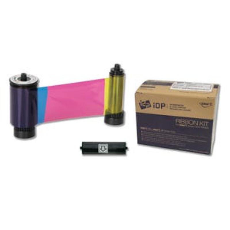 Picture of IDP 659366 YMCKO Color Ribbon with Cleaning Roller - 250 Yields