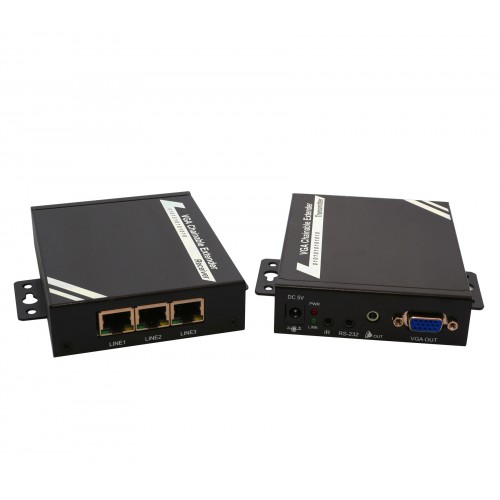 Picture of Syba SY-EXT32016 VGA Chainable Extender with Audio Over Cat5e-IP Transmitter