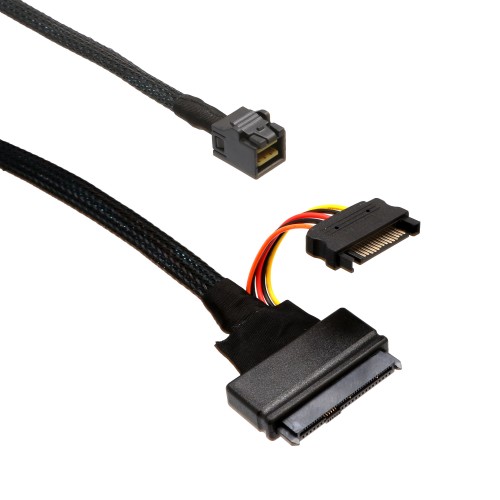 Picture of Syba SI-CAB40120 50 cm U.2 SFF - 8639 NVME PCI Express SSD Cable