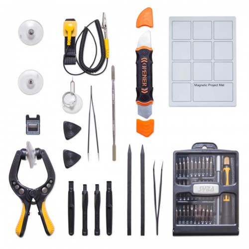 Picture of SYBA Multimedia SY-ACC65094 Complete Essential Electronic Repair Tool Kit