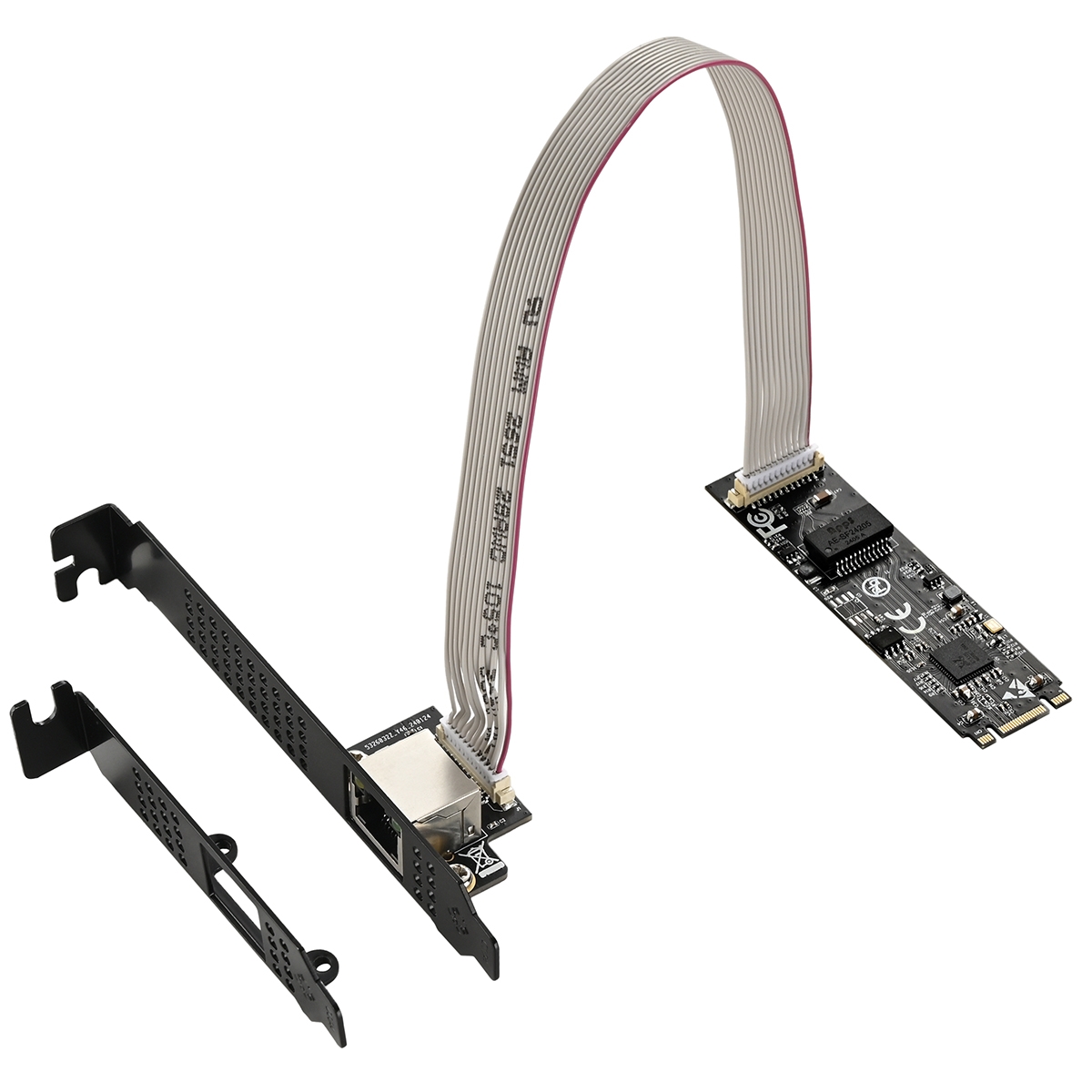 SY-PEX24094 M.2 M-Key PCI-e 3.0 interface Single Port 5 Gigabit Ethernet Modules
