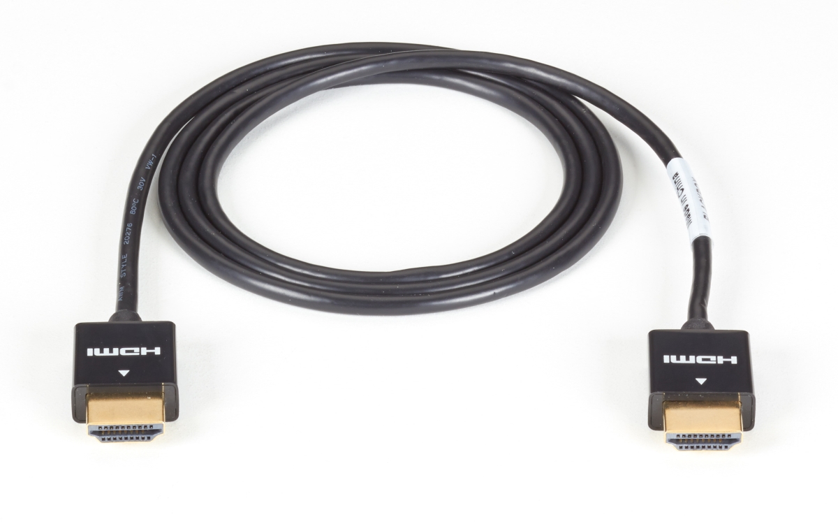 Black Box  2m Slim Line High Speed HDMI Cable