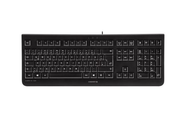 Picture of Cherry JK-0800EU-2 Economical Corded Keyboard&#44; Black