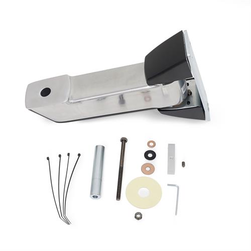 97-858-026 9 in. SV Sit-Stand Combo Extender Arm Assembly, Polished
