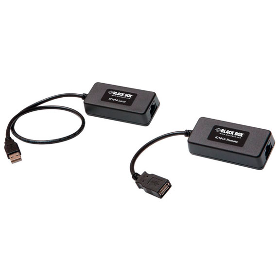 Picture of Black Box IC101A 1-Port USB 1.1 CAT5 Extender