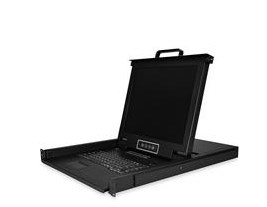 RKCONS1716K 16-Port VGA Rackmount KVM Console with 17 in. Display